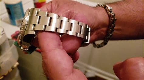 how to remove bracelet from rolex|replacement Rolex bracelet.